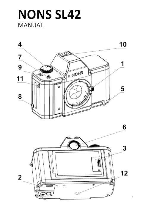 NONS SL42 Mk1 MANUAL (discontinued)