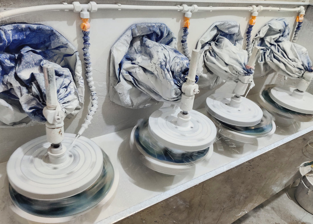 Production process in April