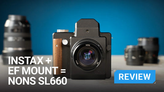 NONS SL660 REVIEW: EF MOUNT + INSTAX = FUN, by Sagiv