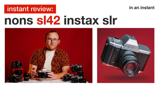 Nons SL42 Camera - The Unique Instax Mini SLR [Instant Review] by In An Instant