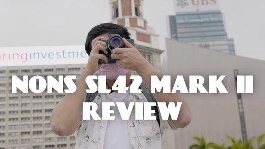 NONS SL42 Mark II Review - Interchangeable lens SLR instant camera? (English subtitles available), by Mr. Ugly Face