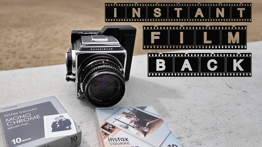 Medium Format meets Instant film - NONS instax back + 500 Hasselblad, by Matt Granger