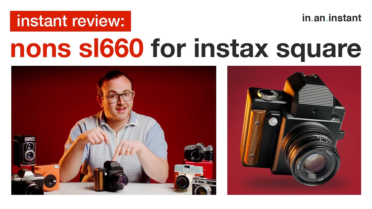 An Instax SLR Camera Built Like a Tank - Meet the Nons SL660 [Instant