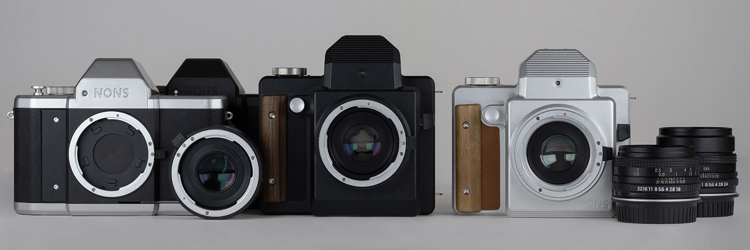 SL660 - Interchangeable Lens SLR Analogue Instant Camera by NONS